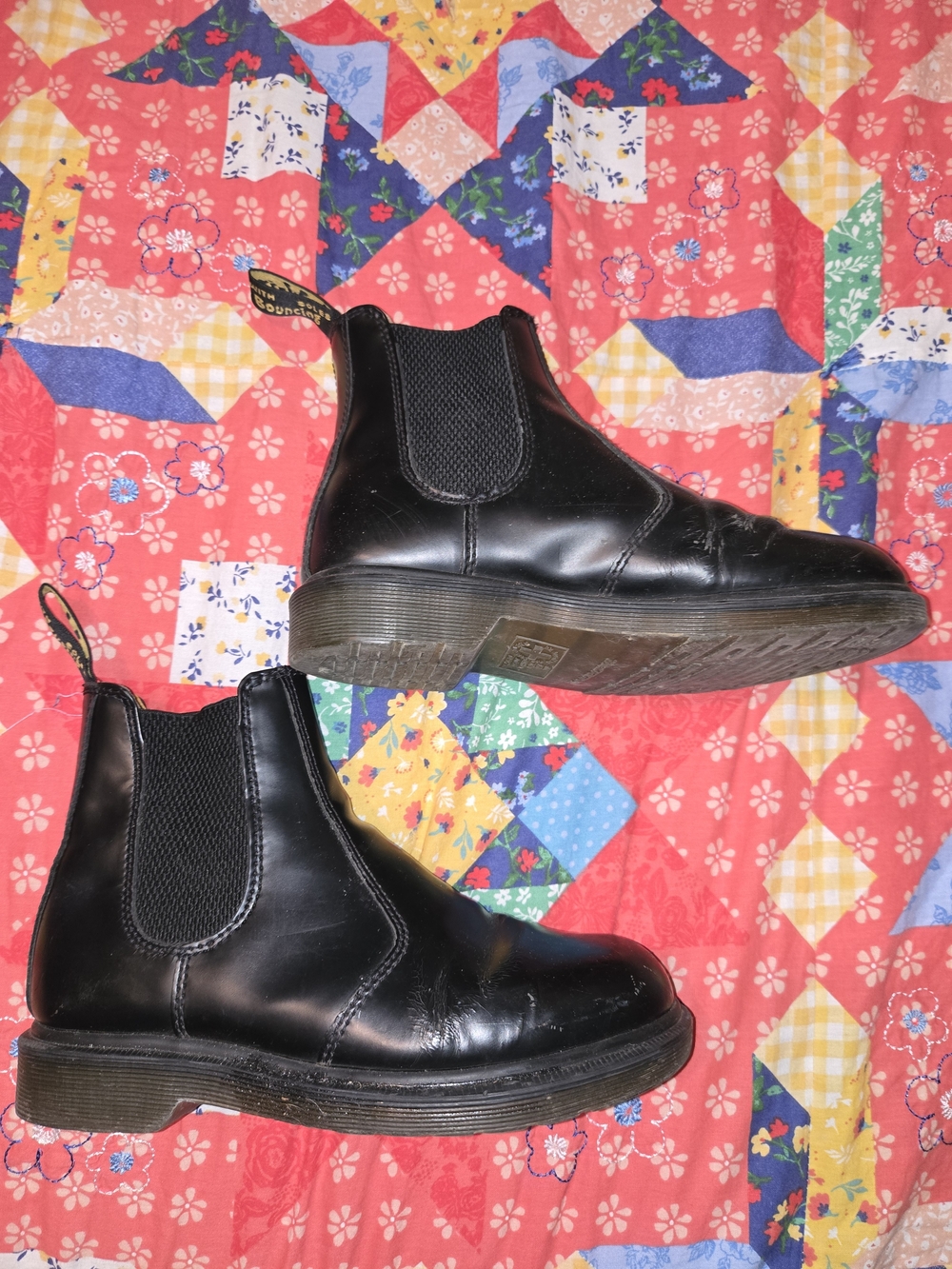 Dr. Martens Black Chelsea Ankle Boots